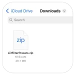 Download zip file extract