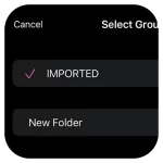 Liit App Import folder
